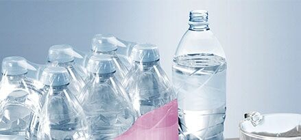 ExxonMobil Chemical Shrink Wrapped Water bottles