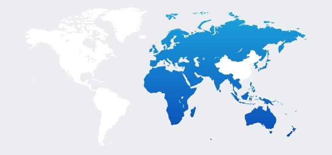 Polyethylene product finder ROW map