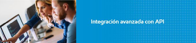 Banner de integración avanzada con API