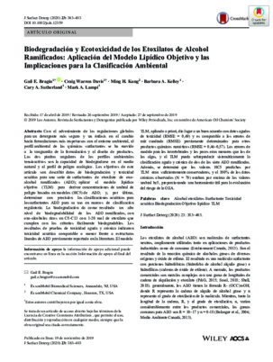 Con llegada de las regulaciones globales para detergentes más seguro y un énfasis en un cambio hacia formulaciones más respetuosas con el medio ambiente, el perfil ambiental de las químicas surfactantes se ha movido a la vanguardia de la formulación y el diseño de productos.