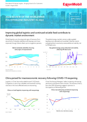 The latest edition of PE Market Insights provides data on the contribution of improving global logistics and continued volatile feed in order to create a dynamic market environment. Download the report today to further your understanding.