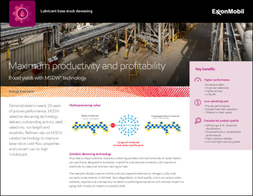 Maximum productivity and profitability. Boost yields with MSDW technology.