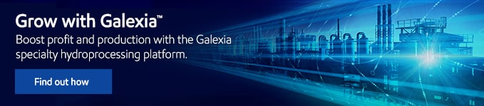 Embrace step-out growth. Boost profit and production with the Galexia specialty hydroprocessing suite