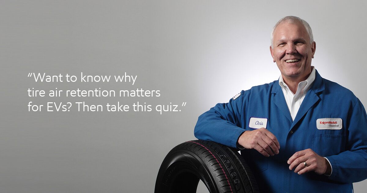 Want to know why tire air retention matters for EVs? ExxonMobil
