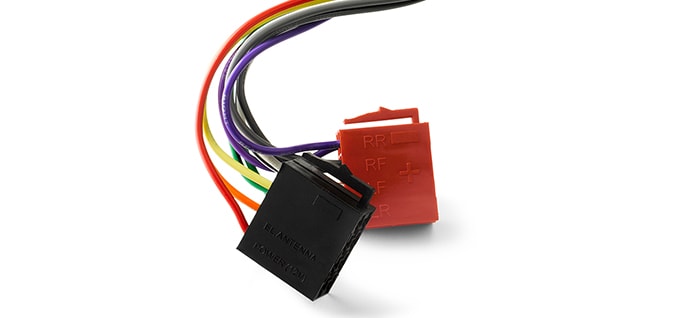 Cable Autoradio chords using DTDP plasticizer