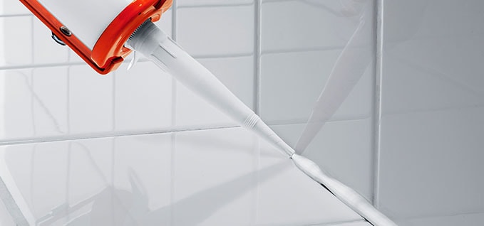 Shower sealants application