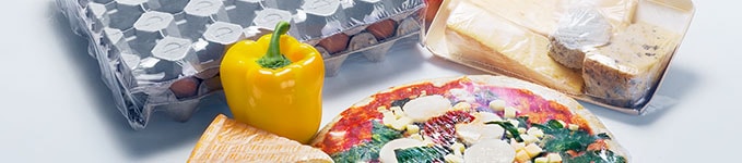 Foods in soft shrink wrap