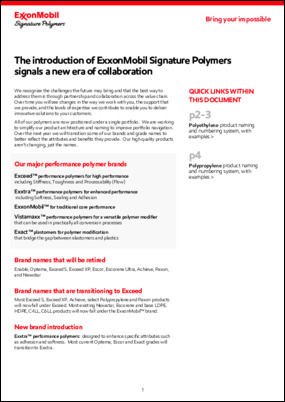 We recognize the challenges the future may bring and that the best way to address them is through partnership and collaboration across the value chain. Over time you will see changes in the way we work with you, the support that we provide, and the levels of expertise we contribute to enable you to deliver innovative solutions to your customers.