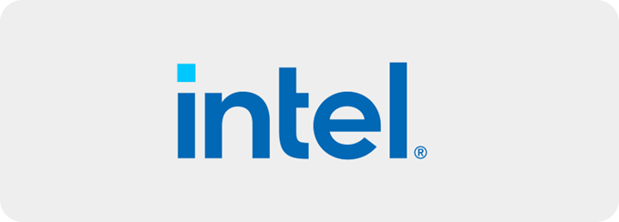 blue intel logo used in collaboration with Data Center immersion cooling fluid