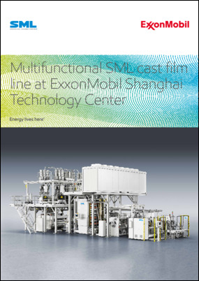 Multifunctional SML cast film line at ExxonMobil Shanghai Technology Center