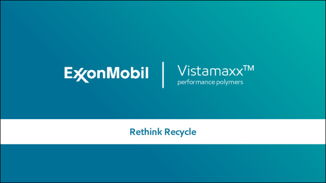 VistamaxxTM performace polymers empower designers to consider end-of-product-life recycling.